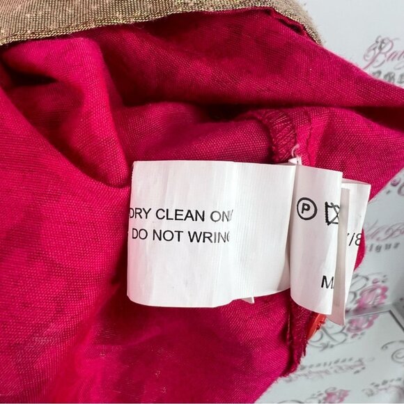 Ulsa kids dress sequins beaded Elegant Red and Gold Kids Dress - Picture 9 of 9